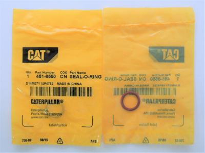 4518550 Кольцо уплотнительное 451-8550 (CAT)