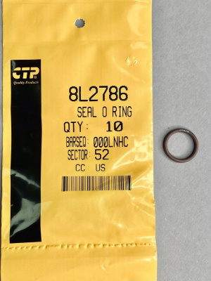 8L2786 Кольцо уплотнительное 8L-2786 (CTP)